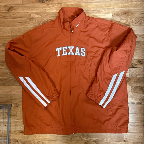 Nike Other - Nike Texas Longhorns Burnt Orange Windbreaker
